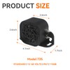 GAMPRO 735 Back-up Alarm 12V-48V 110dB IP67 Waterproof Dust-Proof Reversing