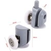 8 Pcs Shower Door Rollers/Runners/Wheels/Pulleys 25mm Diameter Bathroom Replacement Parts