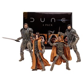Dune: Part Two Gurney Halleck Paul Atreides Chani Stilgar 4pk Gold Label McFarlane Toys
