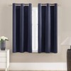 XTMYI Waterproof Bathroom Shower Window Curtains,Blackout Privacy Grommet Light Heat