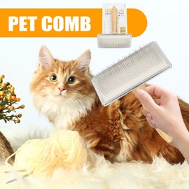 Shed Brush for Dogs | Pet Deshedder Brush for Dogs,Cleaning Tools Comb Dematting Undercoat Rake for Short Medium Long Haired Puppies Cats