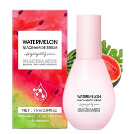 Sérum hidratante de niacinamida de sandía para el cuidado de la piel de la cara, hidrata e ilumina con ácido hialurónico, glicerina y vitamina E, suer