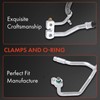 A-Premium A/C Suction and Discharge Line Hose Assembly Compatible with
