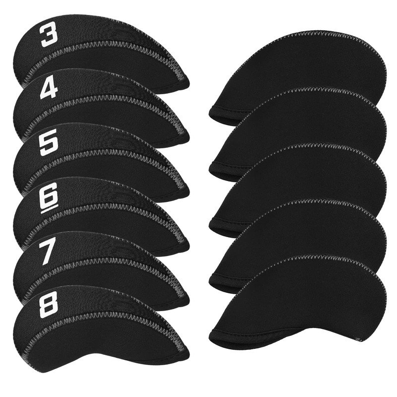 11 Pack Golf Iron Covers Headcovers (3-9, P, A, S,