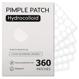 NEARPOW 360 Parches Para Acné, Pimple Patch, Calcomanías Ultra Finas para Cara y Piel, Parches Transparentes para Granos y Espinillas, Absorbe las Imp