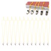 24pcs Stainless Steel Sports Whistles with Lanyard Loud Crisp Sound