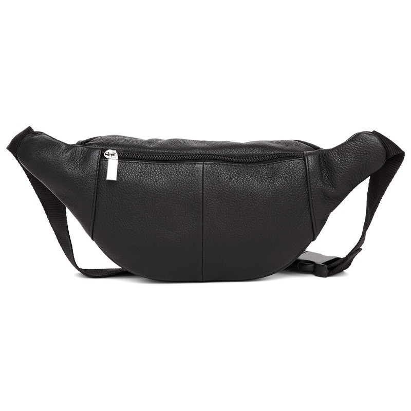 Real Distressed Leather Bum Waist Bag Travel Holiday Money Belt