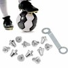 WAVATA Replacement studs for football shoes, 12 pieces football shoe
