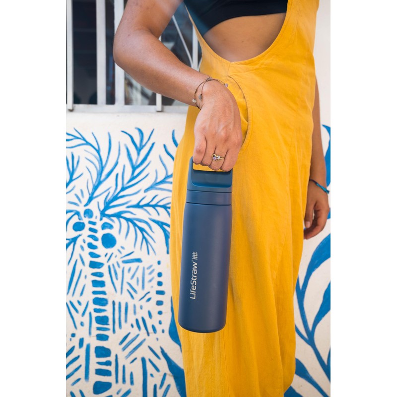 LifeStraw Go Series – Insulated Stainless Steel Water Filter Bottle
