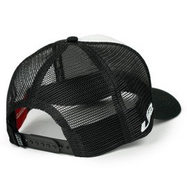 Weber #Werkeholics X Max Nagl Krettek Mesh Trucker Cap, Black/White, 5-Panel Baseball Cap with Mesh Insert, Adjustable Motocross Enduro