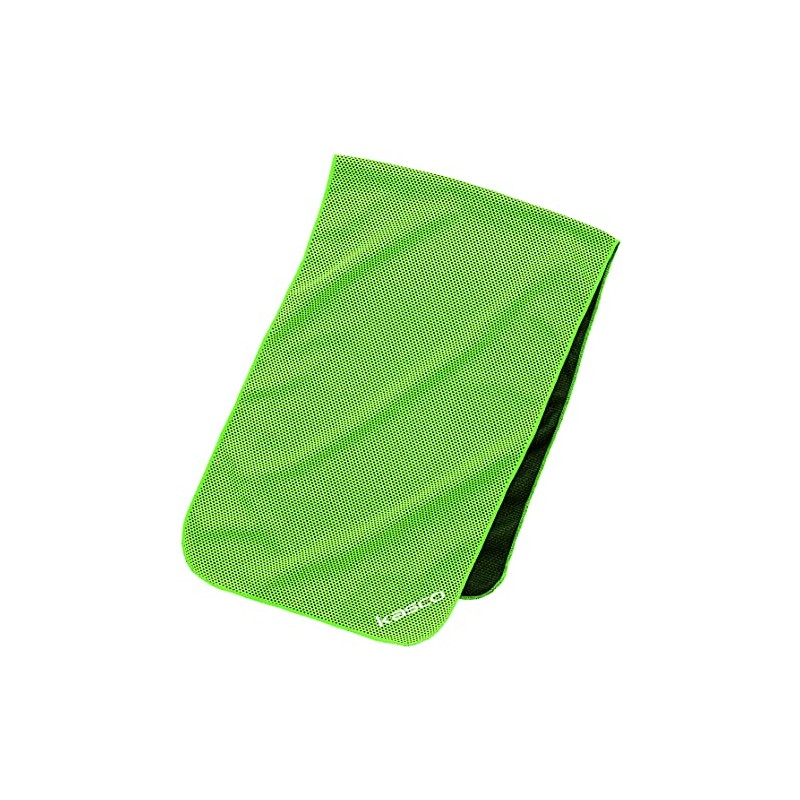 Casco KCTW-2015 Cool Towel with Carabiner, Green, Japan, Free Size,