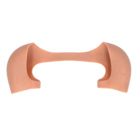 Silicone Shoulder Pad Concealed Soft Elastic Breathable Silicone Anti Slip Shoulder Enhancer for Men Women Skin Color L