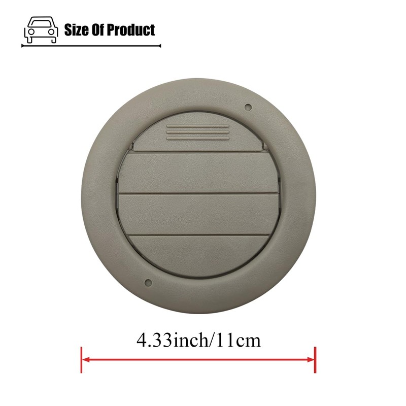 LXROAR01 2PCS Roof Headliner AC Heater Air Vents Compatible with
