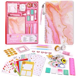 Kids Journals for Girls Diary Teenage Girls Gifts for 4-12 Year Old Girls Gifts Age 4-12 Girls Toys Age 4-12 Craft Kits for Kid Toy for 4-12 Year Old Girls Toys Teen Girl Gifts Girls Birthday Presents