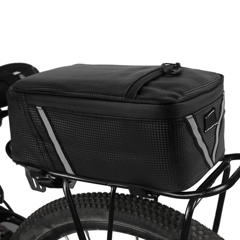 5L Bike Rear Rack Bag Water-resistant Bicycle Trunk Bag Cycle