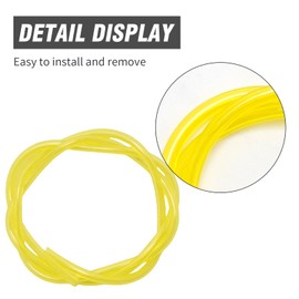 Anxingo 4 Pack 503936601 Primer Bulb with Fuel Line Replacement for Husqvarna Trimmer Chainsaw Blower 235 236 240 340 345 350 353 440 445 450 460 123L 225 232L 323 325 326 125B 125BX 125BVX 225BX