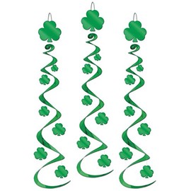 Shamrock Whirls 30in 3-Count Packages (Pack of 6)