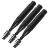 TOVINANNA 3pcs Mini Eyebrow Mascara Wands Cap Short Handle Eyelash