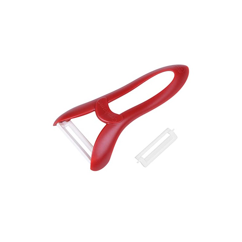 Potato Peeler Ceramic Peeler Series Cerahome red