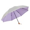 LIEBEN-0585 Folding Parasol, Large, Cooling Umbrella, UV Protection, Light Blocking,