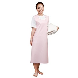 入浴介助エプロン(マジックタイプ) ピンク M