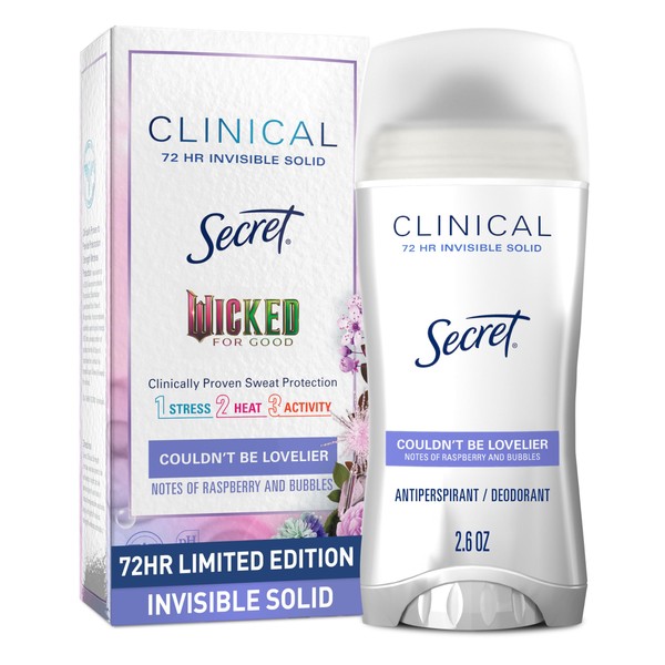 Secret Clinical Strength Antiperspirant Deodorant for Women, Couldn't Be Lovelier,