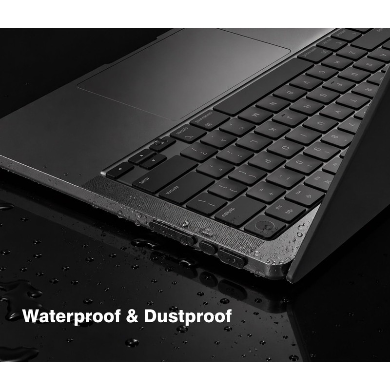 21PCS Anti Dust Dirt Plug Port Cover Compatible 2026-2021 MacBook
