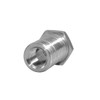 Beduan 2PCS 1/4" NPT Stainless Steel Female Bulkhead Coupler Thru-bulk