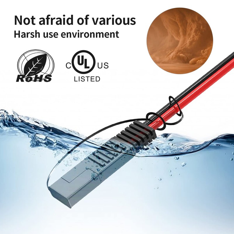 ELFCULB SAE Extension Cable 12AWG 20FT for RV and Solar