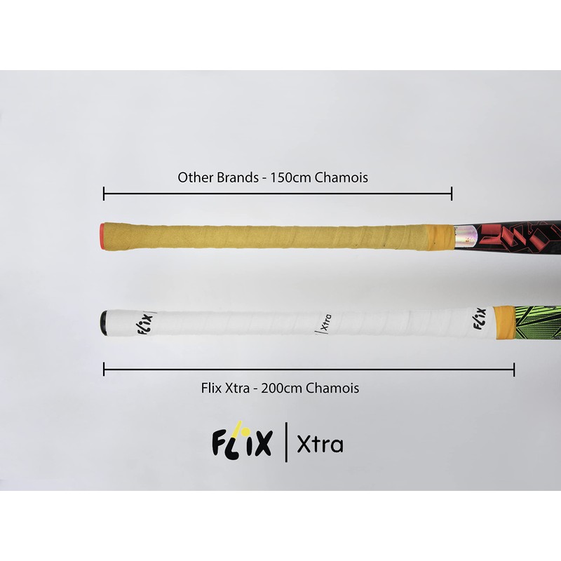 Hockey Grip | Flix Xtra 6 metre Chamois - White