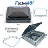 Camper Comfort 14'' RV/Mobilehome/Camper Smoke Lid Roof Vent | With