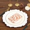 50 Pcs White Charger Plates Bulk 13 Inch Plastic Plate