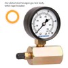 MEASUREMAN 2" Steel Gas Pressure Test Gauge Assembly, 3/4" FNPT