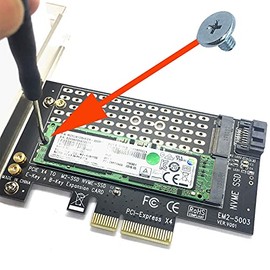 Kit de Tornillos FQQF para Montaje SSD M.2 NVMe, 1 mm, 10189717011