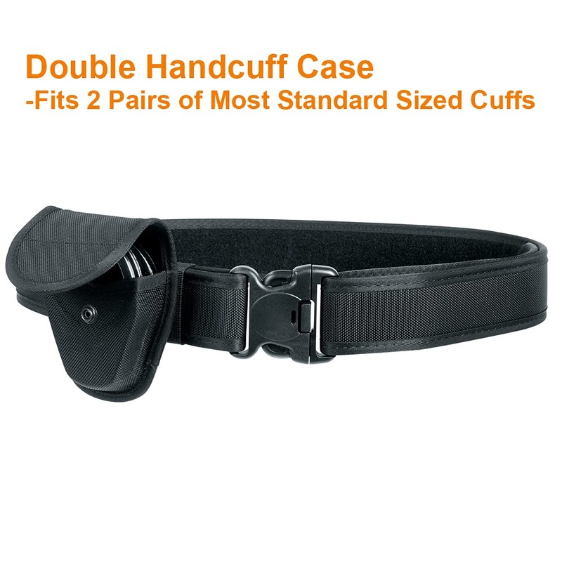 TAFTACFR Double Handcuff Case Hidden Snap Law Enforcement Military Standard