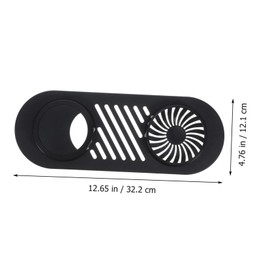 Operitacx 3pcs Computer Host Air Vent Grille Cover Efficient Heat Dissipation for Cabinets Furniture Durable Design Easy Installation Ventilation Accessory for Improved Airflow