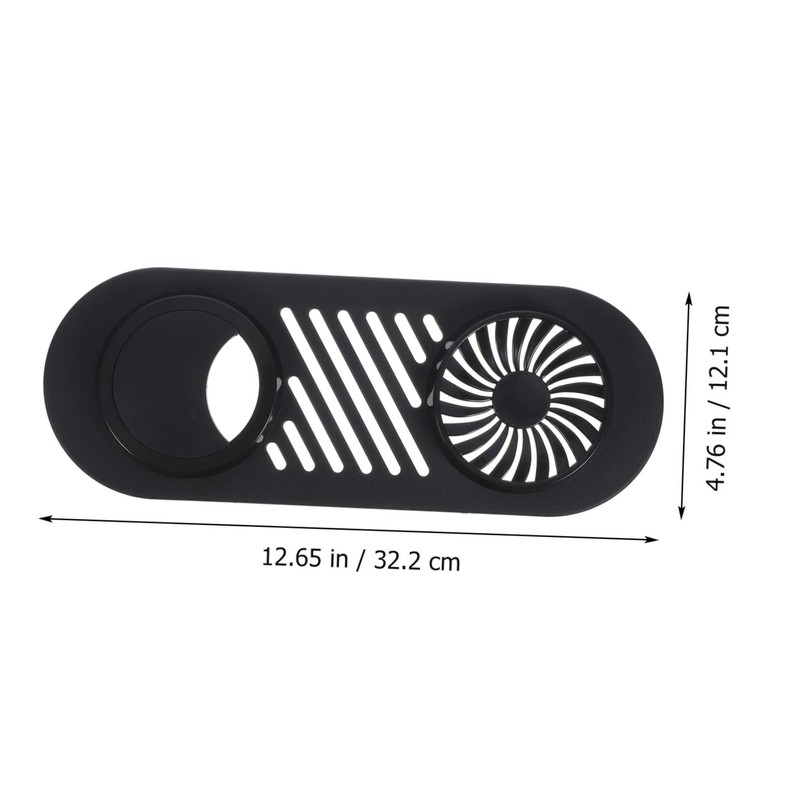 Operitacx 3pcs Computer Host Air Vent Grille Cover Efficient Heat