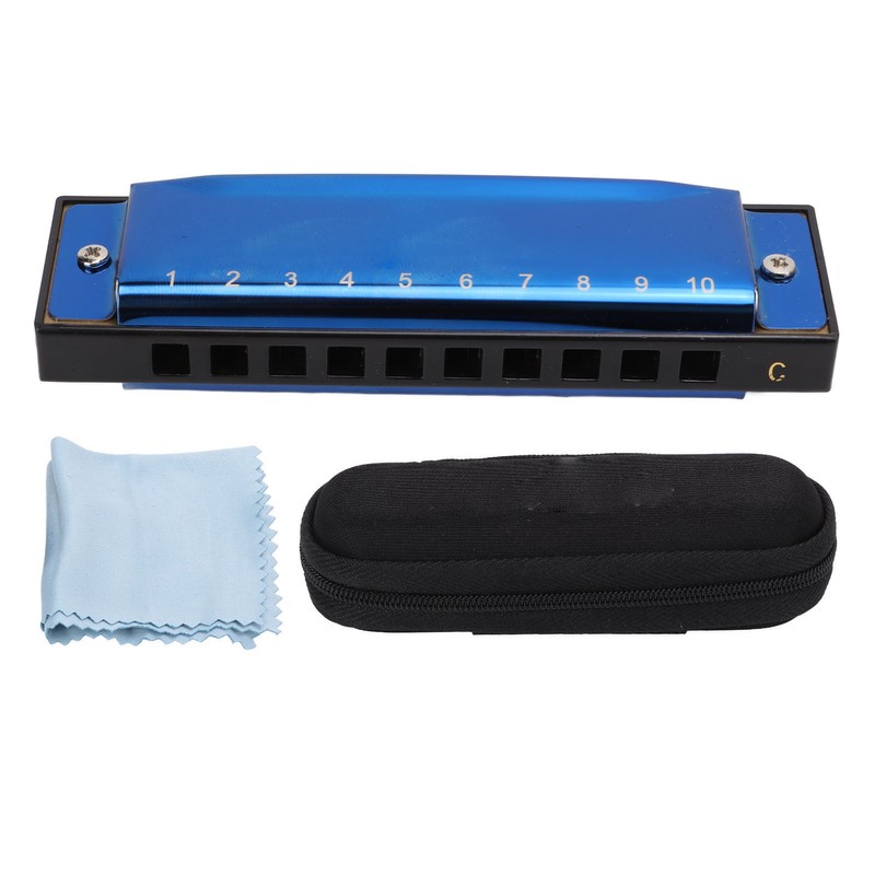 Harmonica C Key 10 Holes Diatonic Scale Mouth Organ Musical
