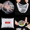 300 Pcs Reusable Elastic Food Covers –Stretchable Bowl & Plate
