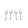 Bulldog Peg Hooks 233122 2" Single Steel/Zinc
