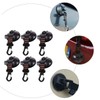 Mikinona 6Pcs Heavy Duty Suction Cup Anchor with Traceless Hooks