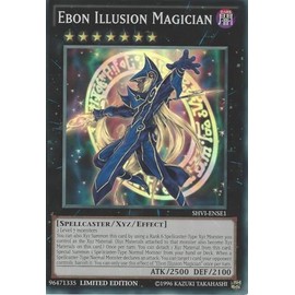Ebon Illusion Magician - SHVI-ENSE1 - Super Rare - Limited Edition by Yu-Gi-Oh!