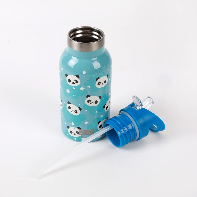 IDRINK® - Revolutionary Kids Shark Thermal Flask, 2 Walls, Stainless