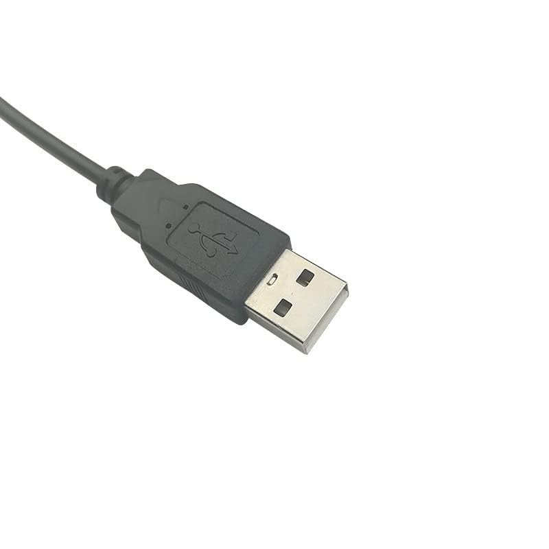 BigCheer USB 2.0 auf blankes Kabel, offene Kabelenden, 30cm Strom,
