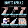 TOMICCA Artificial Nail Tips for Gel Nails Gel Nails Stiletto