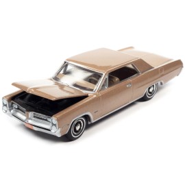 DCD 1964 Pontiac Grand Prix Royal Bobcat Saddle Bronze Metallic "Vintage Muscle" Limited Edition 1/64 Diecast Model Car by Auto