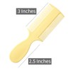 Vakly Fine Tooth Baby Comb [3 Pack] – Double-Sided Infant