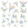 Bird Shape Window Sticker, Rainbow Window Sticker, Anti-Collision Prism Sticker