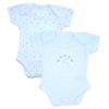BabyPrem Premature Baby 2 Bodysuits Unisex Clothes 3.5-5.5lb WHITE MOON