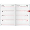 rido/idé Taschenkalender Mod. partner/Industrie I 2026 | A7, Kunststoff, schwarz